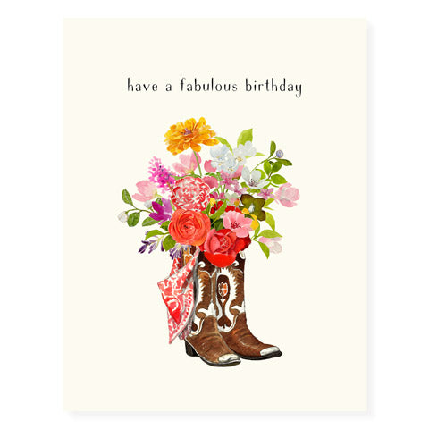 Birthday Bootquet