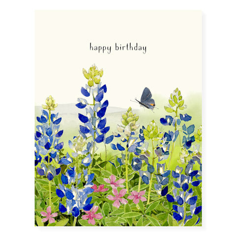 Birthday Bluebonnets