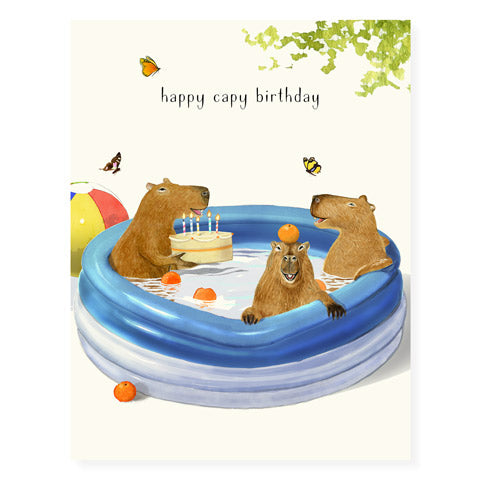 Birthday Capybara