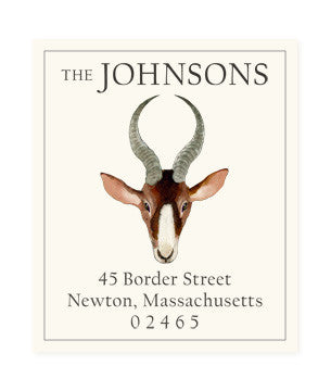 Spiral Horns - Return Address Labels